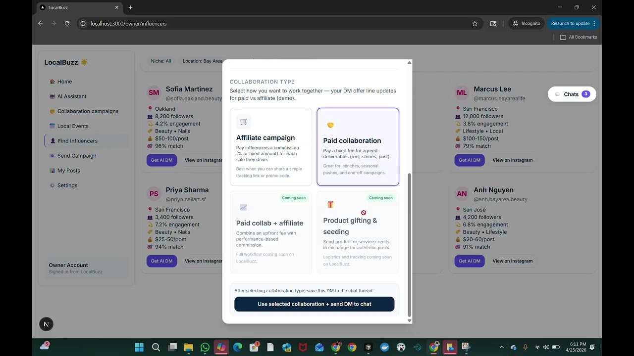 localbuzz project preview