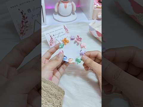 Unboxing happiness, one lovely piece at a time ✨🎀 |#shorts #diy #aesthetic #craft #trending