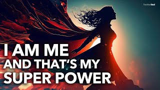 This song is like an AFFIRMATION for your SOUL 🙏🏽💙 (Super Human Official Lyric Video) Fearless Soul