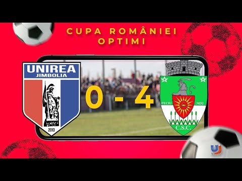 AFC Unirea Jimbolia - CSC Peciu Nou (0-4), Cupa Romaniei, Optimi, 29.03.23, 4K60FPS