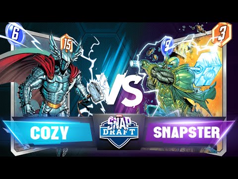 RONAN is CRACKED | Marvel Snap Draft: Battle Mode vs. Snapster