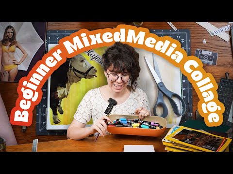 Mixed Media Collage for Total Beginners
