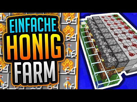 EINFACHE HONIG FARM in MINECRAFT 1.21 (Tutorial)