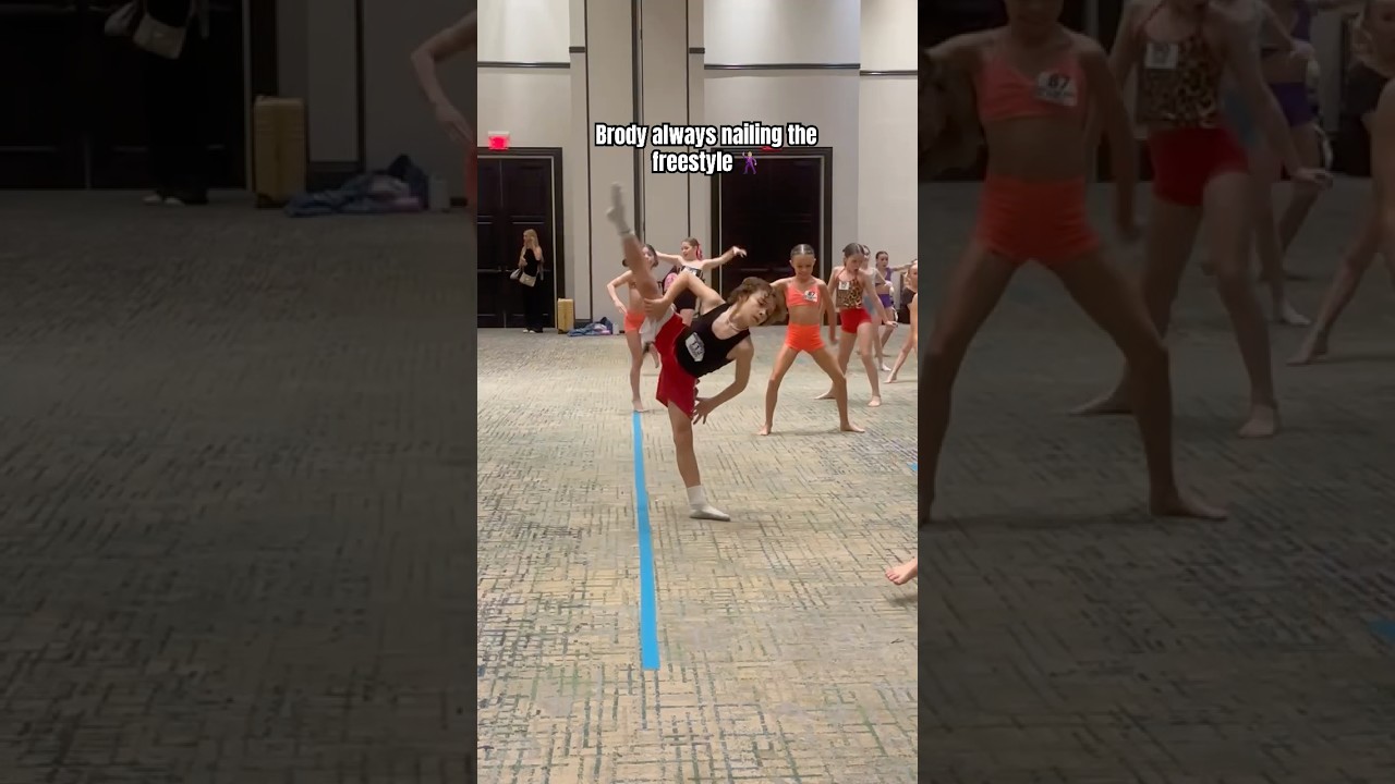 POV: Brody absolutely NAILING this DANCE! #dancer #dancecompetition #shorts