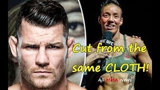 Cut From The Same Cloth.  Michael Bisping and Germain De Randamie both seem to avoid top competition