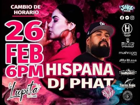 HISPANA Y DJ PHAT CONCIERTO COMPLETO EN LA PAZ B.C.S.