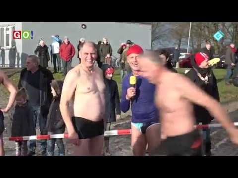 Nieuwjaarsduik Pekela 2018 - RTV GO! Omroep Gemeente Oldambt