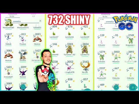 TUTTI I MIEI 732 *SHINY*! - Pokémon GO ITA