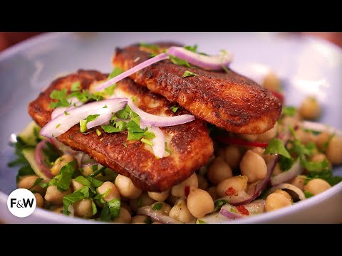 Marinated Chickpea Salad With Radishes and Cucumber | Last-Minute Meals with Paola | Food & Wine