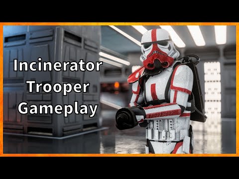 Incinerator Trooper Gameplay Star Wars Battlefront 2
