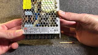 Mean Well LRS-150-24 Spínaný zdroj uzavřený 150W 2