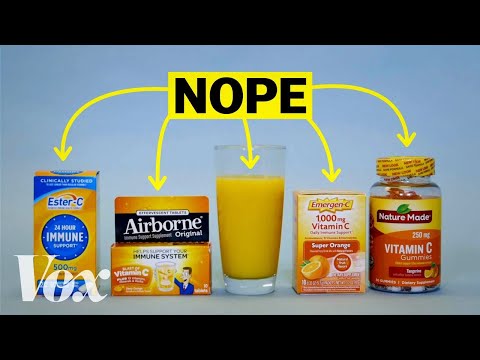 感冒了趕快補充維他命 C！？維他命 C 真的能讓你快快好嗎？ (No, Vitamin C won't cure your cold)