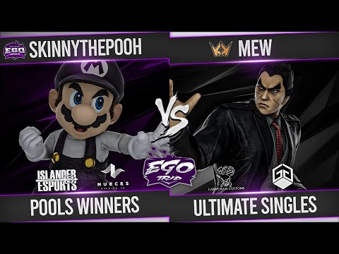 EgoTrip 6 - SkinnyThePooh(Mario) vs Mew(Kazuya) - Smash Ultimate