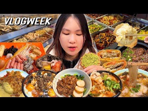 VLOGWEEK Ep.3: What did I eat for a week at a Chinese university? (Honest student prices!)