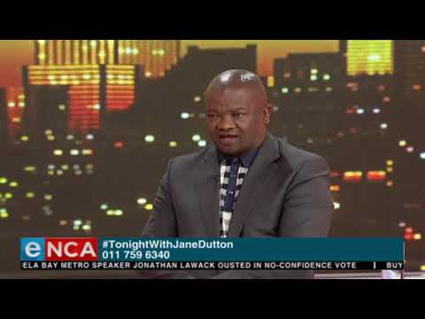 Tonight With Jane Dutton Bantu Holomisa on the new NMB Mayor 27 August