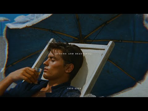 🕊️ Alain Delon Tribute | Young & Beautiful | 1935-2024