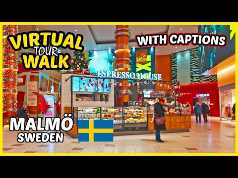 🛍️ Triangeln Shopping Mall, Malmö, Sweden 🇸🇪 | Walking Tour Through the Shopping Center