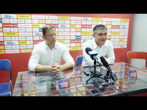 Konferencja prasowa po meczu Odry Opole - Radomiaka Radom