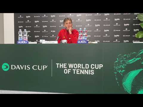 Davis Cup, Collignon: "I made a mistake taking the toilet break after the second set"