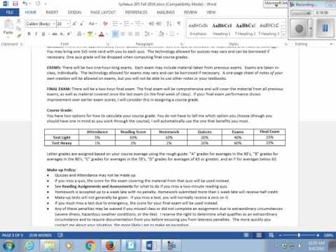 MAT 205 Lesson 1 F16