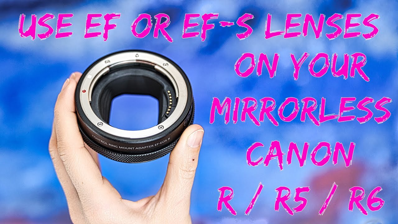 Canon EF-EOS R Control Ring Mount Adapter Review! Fit an EF/EF-S lens to your Canon R/R5/R6