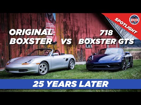 2021 718 Boxster GTS 4.0 vs. original Boxster: Porsche’s mid-engine roadster 25 years later