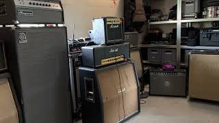 Video thumbnail for Marshall DSL1 Cranked, on a 1968 Marshall Cabinet ! Wow! by Dries Solodallas
