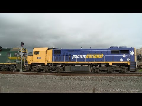 7904V Mildura To Melbourne Containers - PoathTV Australian Trains & Railways