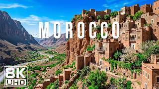 Morocco 8K ULTRA HD – From Sahara Desert to Blue City | Relaxing Piano Music