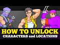 How To UNLOCK DLC Characters And Stage Locations Double Dragon Gaiden Rise Of The Dragons