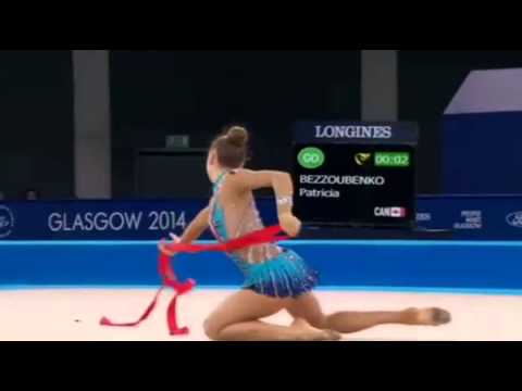 Patricia Bezzoubenko AA Ribbon Glasgow 2014