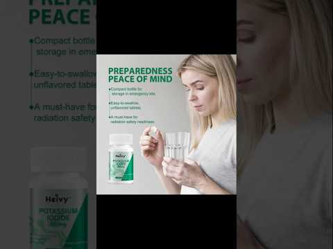 Slepicka potassium iodide tablets 130mg (bottle of 60)