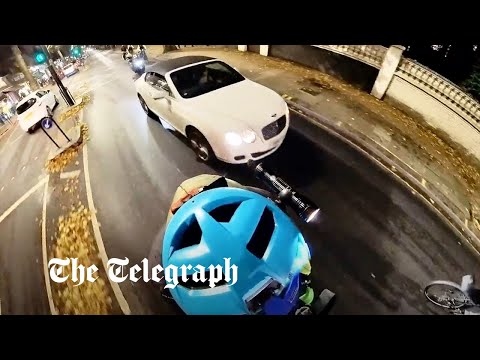 'My name's Paul and you're a d---': Jeremy Vine abused by Bentley driver in Kensington cycling row