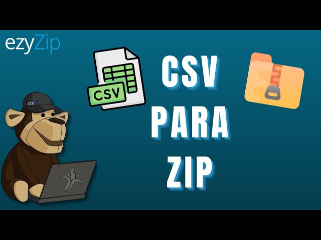 Como Converter CSV Para ZIP Online (Guia Simples)
