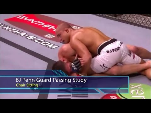 BJJ Scout: BJ Penn Guard Passing Study - Chair Sits
