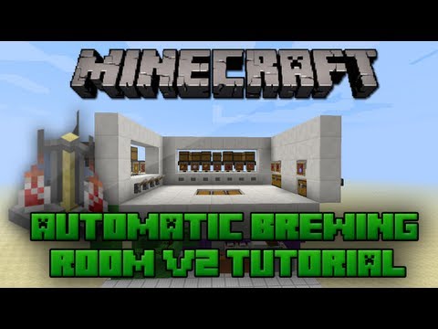 Xaptrosity | Gaming, Minecraft & MORE! - Minecraft: Selectable Automatic Brewing Room V2 Tutorial