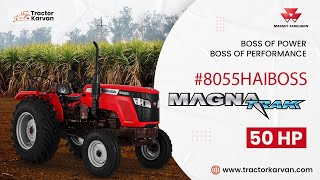 Massey Ferguson 8055 Magnatrak 50 HP Full Review, Price 2023 I Newly Launched I Tractorkarvan