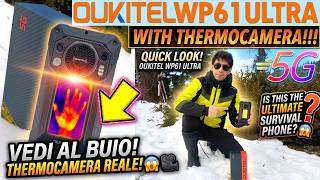 Oukitel WP61 Ultra: Recensione Rugged Phone con Visore Termico e Batteria Infinita da 20.000mAh!
