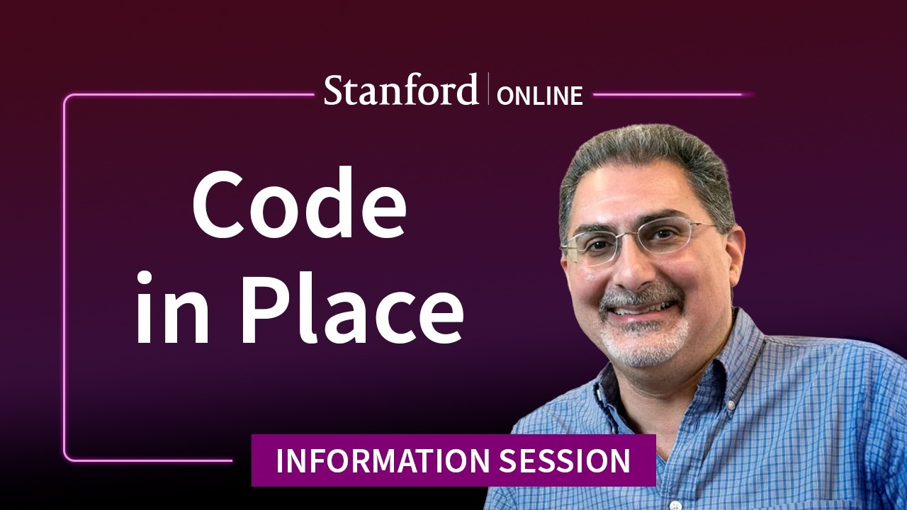 Stanford's Code in Place Info Session with Mehran Sahami