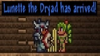 How to unlock Dryad NPC in Terraria