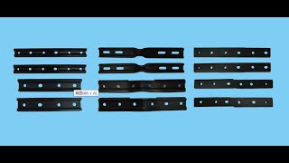 Compromise Rail Joint Bars for Railway Track Fastening youtube video