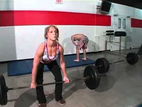 CrossFit - "Diane" WOD Demo by TX Annie & Pat