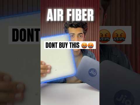 Air Fiber vs Old Fiber #jio #biggboss #tech #techno #comparison #apple #shorts #feed