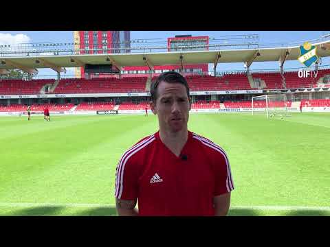 Intervju | Johan Persson om första tiden tillbaka och inför matchen mot GAIS