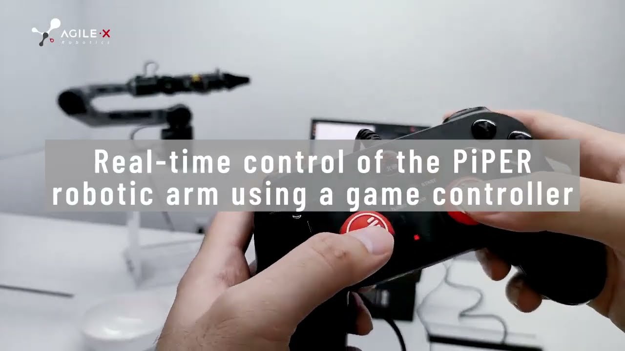 Control a Robotic Arm Like a Game! 🎮