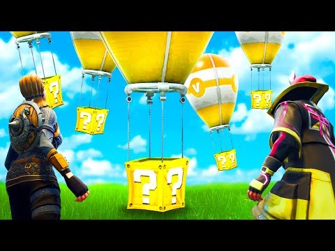 Fortnite ITA - LA SFIDA DEI LUCKY BLOCK SU FORTNITE!!