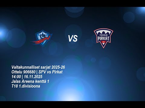 T18 1.Div SPV vs Pirkat