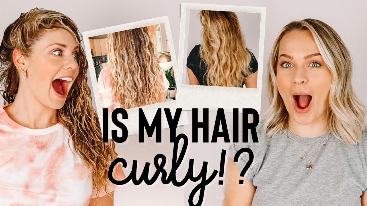 Wait IS MY HAIR ACTUALLY CURLY! - Kayley Melissa