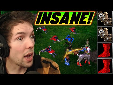 This MAX ATTACK SPEED Blademaster is NUTS! Insane item RNG!