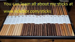 Rick Dior Custom Drumsticks January 2026